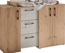 Mäusbacher Wickelkommode »Micha« bis 50 kg umbaufähig zur Kommode 127 cm