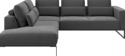 Musterring Ecksofa »JUSTB! PM100, stilvoller Lounge-Komfort von Musterring« Kollektion Bettina Zimmermann, optionaler Sitzvorzug & Fuß-Auswahl