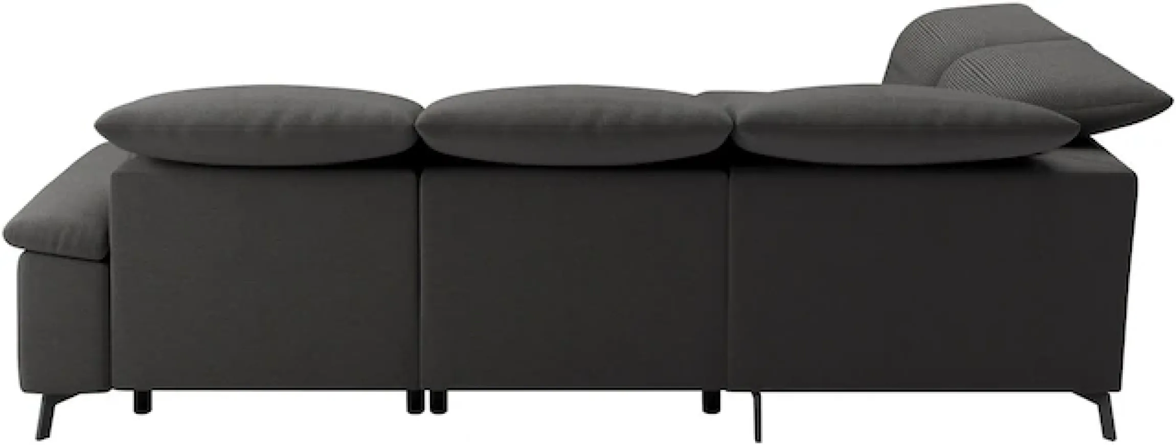 Musterring Ecksofa »MR 370, intelligenter Komfort im modernen Design« Optionale Relaxfunktion, flexible Kopfteile & klappbare Armlehnen