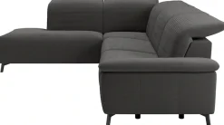 Musterring Ecksofa »MR 370, intelligenter Komfort im modernen Design« Optionale Relaxfunktion, flexible Kopfteile & klappbare Armlehnen