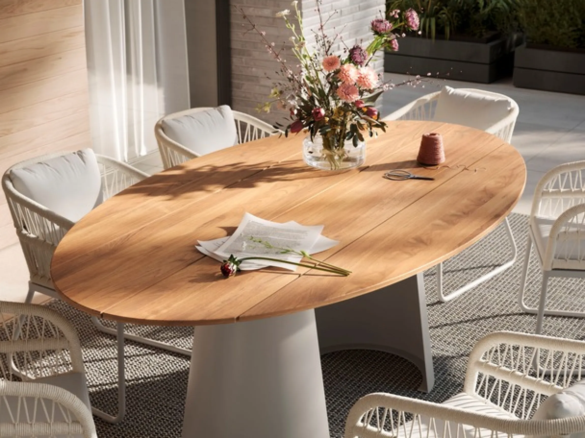 Musterring Esstisch »JustB! OD100« 1 Stk. tlg. In 3 Größen von 200 bis 240 cm mit elegantem, ellipsenförmigem Design