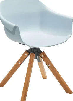 Musterring 4-Fußstuhl »Freilicht Schalenstuhl« (Set) 2 Stk.Drehbar und in 4 Farben erhältlich für flexible Sitzmomente
