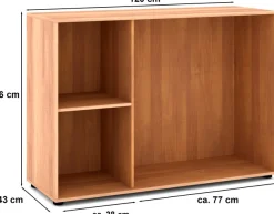 Musterring Kombikommode »Sorrent Sideboard, Wäscheschrank, mit Schubladen« Kommode, mit Selbsteinzug und Dämpfung, MADE IN GERMANY,mit Schubkästen, Fronten in Eiche massiv, Breite 120 oder 141 cm