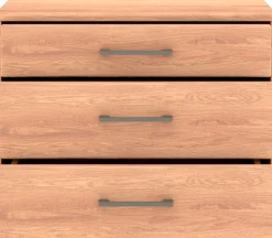 Musterring Nachtkommode »Sorrent Nachttisch, Nachtschrank, mit Schubladen, teilmassiv, 60 cm« Set, mit Selbsteinzug und Dämpfung, MADE IN GERMANY,