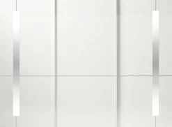 Musterring Schwebetürenschrank »Imola W« inkl. Einlegeböden und Kleiderstangen, mit Glastüren inkl. Zierspiegel