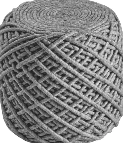 Obsession Sitzhocker »Hocker My Royal Pouf« 1 Stk. tlg. rund, Ø 40 cm, Höhe 40 cm, handgearbeitet, Wohnzimmer & Schlafzimmer