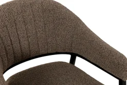 OMG Design Armlehnstuhl »Roma« (Set) 1 Stk.bequemer Esszimmerstuhl, Polsterstuhl mit Bouclé Bezug
