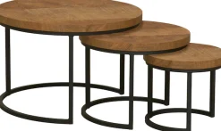 OMG Design Couchtisch »Hugo« 3 Stk. tlg. im 3er Set, variabel stellbar