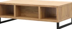 OMG Design Couchtisch »Ronda« 1 Stk. tlg. Oval mit Metallgestell