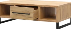 OMG Design Couchtisch »Ronda« 1 Stk. tlg. Oval mit Metallgestell
