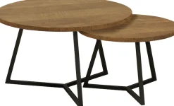 OMG Design Couchtisch »Torino« 1 Stk. tlg. im 2er Set, variabel stellbar