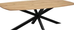 OMG Design Esstisch »Nottingham« 1 Stk. tlg. Eiche Massivholz, mit Spider-Gestell