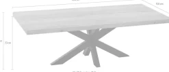 OMG Design Esstisch »Novac« Zeitloser Landhausstil, 220 cm