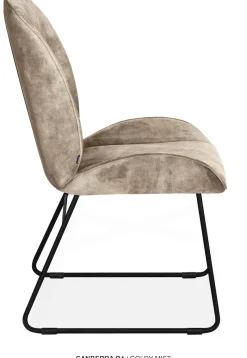 OMG Design Esszimmerstuhl »Canberra« (Set) 1 Stk.Esszimmerstuhl, pflegeleichter Samtvelour Bezug