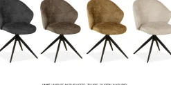 OMG Design Esszimmerstuhl »Jane« (Set) 1 Stk.Drehstuhl mit auto-return, Schalenstuhl