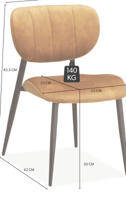 OMG Design Esszimmerstuhl »Jona« (Set) 1 Stk.Küchenstuhl Polsterstuhl, In drei stilvollen Farben erhältlich