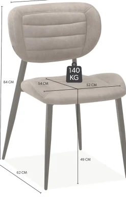 OMG Design Esszimmerstuhl »Rikki« (Set) 1 Stk.bequemer Polsterstuhl in modernen Farben