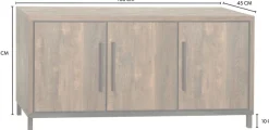 OMG Design Sideboard »Vasto« mit Soft-Close, in zwei Breiten