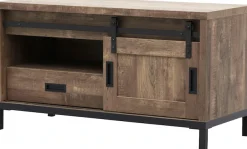 OMG Design TV-Schrank »Stanley Lowboard« mit Schiebetür, Breite 120 cm, in zwei Breiten