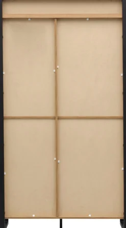 OMG Design Vitrine »Carriba Wohnzimmerschrank« Höhe 190 cm, mit Soft-Close