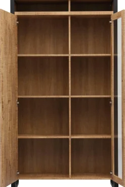 OMG Design Vitrine »Carriba Wohnzimmerschrank« Höhe 190 cm, mit Soft-Close