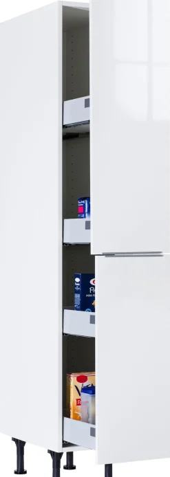 OPTIFIT Apothekerschrank »Tara« mit 2 Vollauszügen und 4 Ablagen, Soft-Close-Funktion, Breite 30 cm