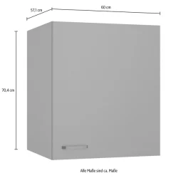 OPTIFIT Aufsatzschrank »OPTImulti« Breite 60 cm, Höhe 70,4 cm, Tiefe 57,1 cm, mit 1 Tür