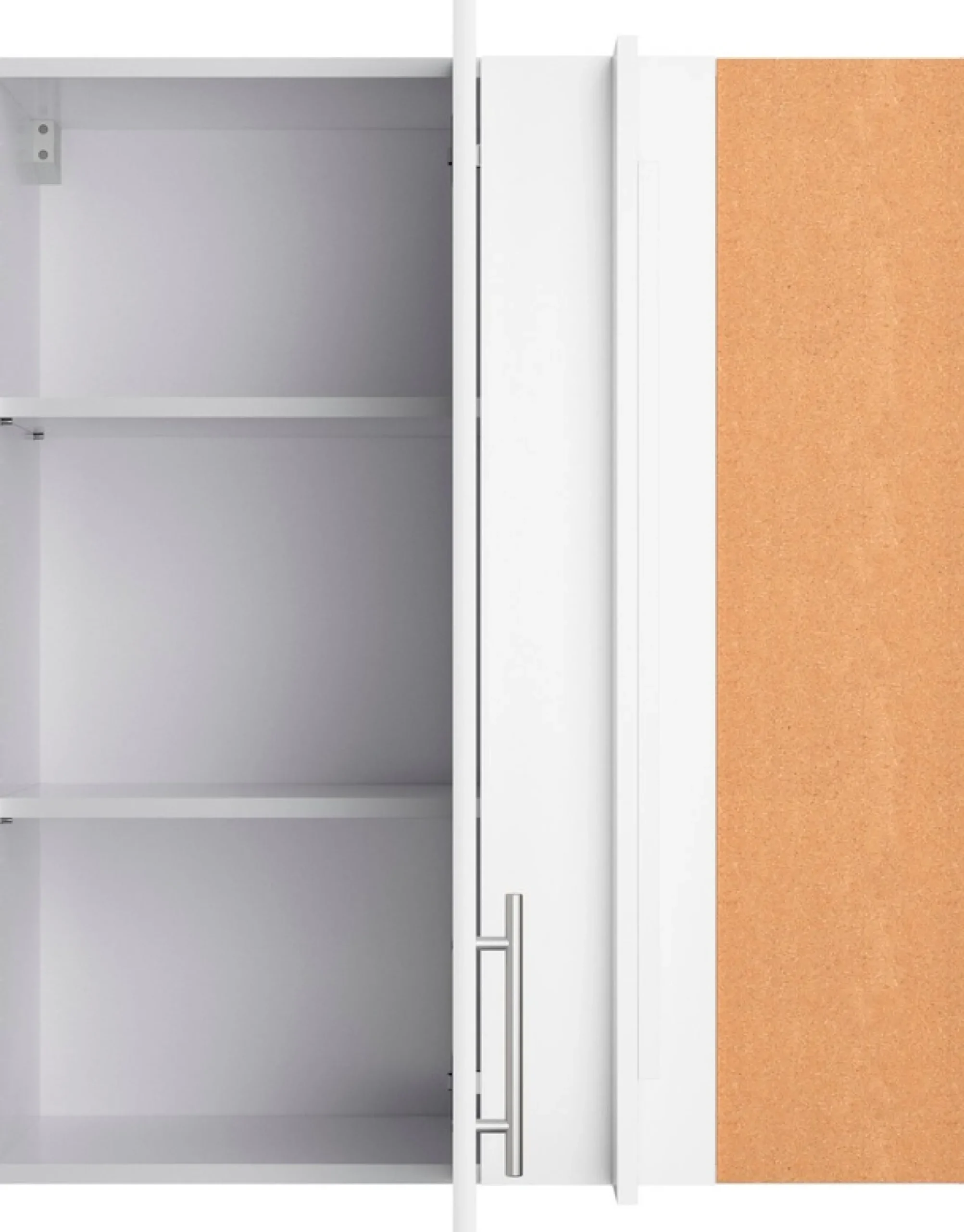 OPTIFIT Eckhängeschrank »Ahus« Breite 80 x 45 cm