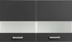 OPTIFIT Glashängeschrank »Faro« , mit Metallgriffen, Breite 100 cm