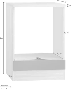 OPTIFIT Herdumbauschrank »Faro« , Breite 60 cm