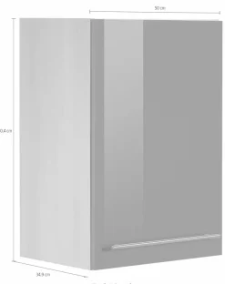 OPTIFIT Hängeschrank »Bern« Breite 50 cm, 70 cm hoch, mit 1 Tür, mit Metallgriff