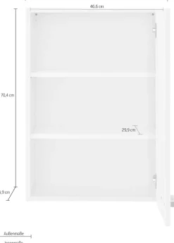 OPTIFIT Hängeschrank »Parma« Breite 50 cm