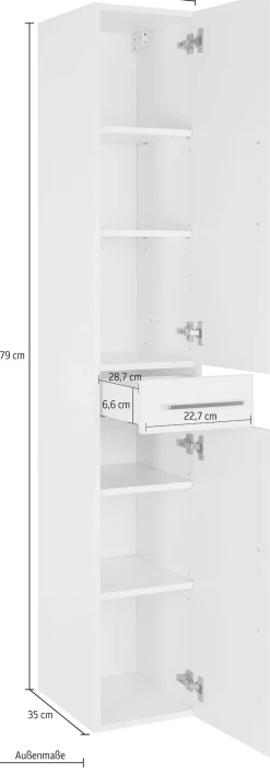 OPTIFIT Hochschrank »Ava«