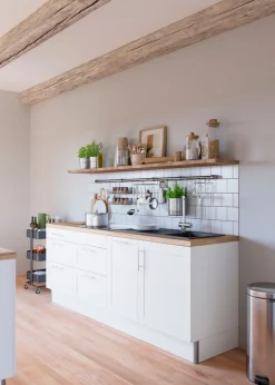 OPTIFIT Küche »Ahus« Breite 225 cm, wahlw. Mit E-Geräten, Soft Close Funktion, MDF Fronten