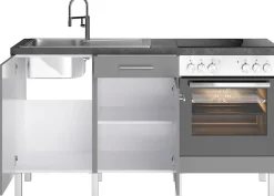 OPTIFIT Küche »Lilly« Breite 160 cm, wahlweise mit E-Geräten