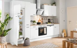 OPTIFIT Küchenzeile »Elga« Premium-Küche mit Soft-Close-Funktion, Vollauszug, Breite 280 cm