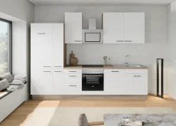 OPTIFIT Küchenzeile »Fiona« Breite 320 cm, mit Hanseatic-E-Geräten,in Premium oder Basic