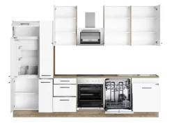 OPTIFIT Küchenzeile »Fiona« Breite 320 cm, mit Hanseatic-E-Geräten,in Premium oder Basic