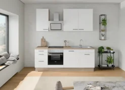 OPTIFIT Küchenzeile »Fiona« Breite 230 cm, mit Hanseatic-E-Geräten in Premium oder Basic