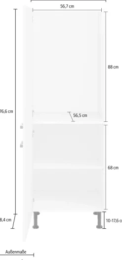 OPTIFIT Kühlumbauschrank »Parma« Breite 60 cm