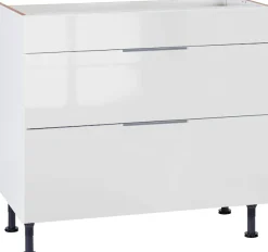 OPTIFIT Kochfeldumbauschrank »Tara« mit Vollauszug und Soft-Close-Funktion, Breite 90 cm