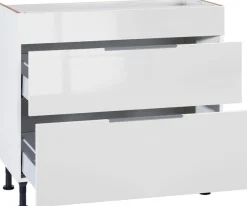 OPTIFIT Kochfeldumbauschrank »Tara« mit Vollauszug und Soft-Close-Funktion, Breite 90 cm