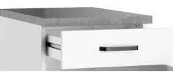 OPTIFIT Pantryküche »OPTImulti« Breite 170 cm, mit Unterbaukühlschrank und 2-Platten-Kochfeld