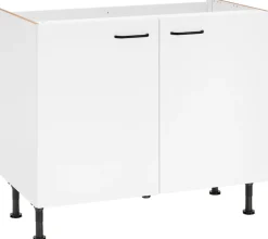 OPTIFIT Spülenschrank »Elga« mit Soft-Close-Funktion, höhenverstellbaren Füßen, Breite 100 cm