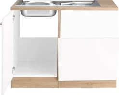 OPTIFIT Spülenschrank »Kalmar« , mit Tür/Sockel für Geschirrspüler