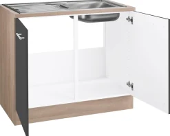 OPTIFIT Spülenschrank »Kalmar« , Breite 100 cm