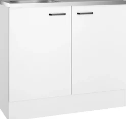 OPTIFIT Spülenschrank »OPTImulti« Breite 100 cm, Tiefe 50 cm, mit Spülenauflage
