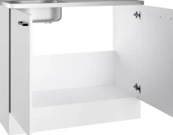 OPTIFIT Spülenschrank »OPTImulti« Breite 100 cm, Tiefe 50 cm, mit Spülenauflage