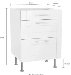 OPTIFIT Unterschrank »Ahus« Breite 60 cm