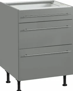 OPTIFIT Unterschrank »Bern« 60 cm breit, mit Schubkasten und 2 Auszügen,höhenverstellbare Füße